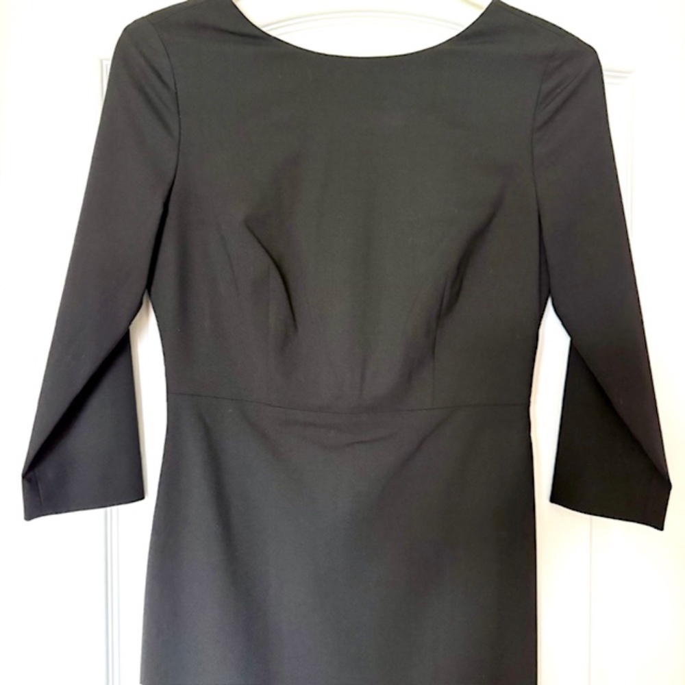 NWOT Theory Black Wool Dress size 0